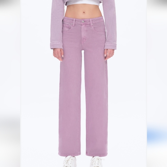 Bayeas Denim - Bayeas Flora High Rise Straight Pants